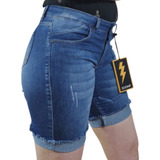 Bermuda Jeans Zoomp Feminina-cód Uni000773-universizeplus