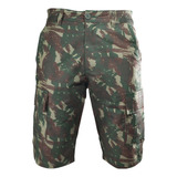 Bermuda Masculino Cargo Tática Camuflada Plus Size Grandes