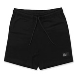 Bermuda Moletom Baw Utility Preta