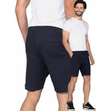 Bermuda Sarja Masculina Social Caimento Perfeito Confortavel
