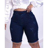 Bermuda Shorts Jeans Plus Size Fem