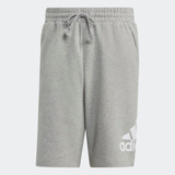 Bermuda adidas Moletom Must Have Masculina - Cinza