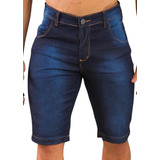 Bermudas Masculina Slim Com Lycra