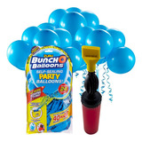 Bexiga Balão Azul Liso Kit De