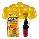 Bexiga Balão Dourada Kit De Festa