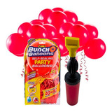 Bexigas Balão Vermelha Kit De Festa