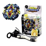 Beyblade Burst Barato Zillion Zeus Bb59 Lançador + Grip Kit#