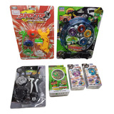 Beyblade Tornado Super Top 3 Cartelas