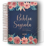 Bíblia Anote Nvi Grande - Capa Rosas, De Sbi. Geo-gráfica E Editora Ltda Em Português, 2020