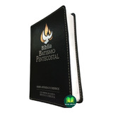 Bíblia Batismo Pentecostal De Estudo Com Harpa | Arc | Preta