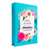 Bíblia De Estudo Apologética Com Apócrifos | Florida Azul