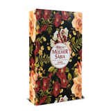Bíblia De Estudo Da Mulher Sábia | Floral Preta + Livro Mulheres Da Bíblia