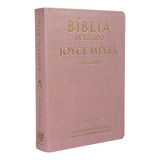 Bíblia De Estudo Joyce Meyer Grande | Letra Extra Grande | Capa Luxo Rosa | Bello Publicações