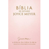 Biblia De Estudo Joyce Meyer Rosa
