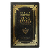 Bíblia De Estudo King James Atualizada | Letra Hipergigante | Capa Dura | Gold, De King James Atualizada. Editorial Cpp, Tapa Dura En Português