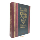 Bíblia De Estudo Kja King James Atualizada Letra Hipergigante Capa Dura Clássica