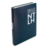 Bíblia De Estudo Ntlh - Couro Sintético Azul: Nova Tradução Na Linguagem De Hoje (ntlh), De Sociedade Bíblica Do Brasil. Editora Sociedade Bíblica Do Brasil, Capa Dura Em Português, 2019