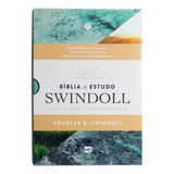 Bíblia De Estudo Swindoll: Nvt - Capa Aqua, De Swindoll, Charles R.. Editora Associação Religiosa Editora Mundo Cristão,tyndale House Publishers Em Português, 2020