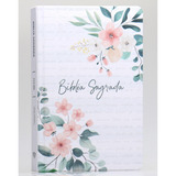Biblia Feminina Jovem Floral Branca Capa