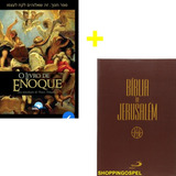 Biblia Jerusalem Capa Cristal + O Livro De Enoque Edi2019