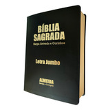 Biblia Jumbo Letra Extra Gigante Com Harpa Corrigida