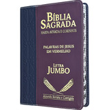 Biblia Jumbo Letra Extra Gigante E Harpa Corrigida