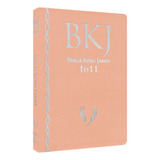 Bíblia King James 1611 Ultrafina Ampliada Luxo Rose Editorial Bvbooks