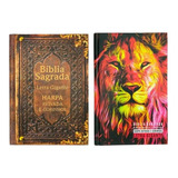 Bíblia Kit Casal Vintage/leão Fogo Lt