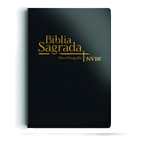 Bíblia Nvi Grande Novo Testamento - 2 Cores Capa Semi Luxo Preta, De Sbi. Editorial Geo-gráfica E Editora Ltda, Tapa Mole En Português, 2020