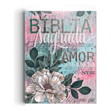 Bíblia Nvi Média - Flor Artística: