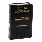Bíblia Sagrada | Nvi | Letra Hipergigante | Capa Pu | Preta