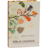 Bíblia Sagrada Almeida Revista E Corrigida - Capa Pássaro: Almeida Revista E Corrigida (arc), De Sociedade Bíblica Do Brasil. Editora Sociedade Bíblica Do Brasil, Capa Dura Em Português, 2020