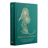 Bíblia Sagrada Com Espaço Para Anotações | Nvi | Litura Perfeita | Capa Dura | Tecido Floral: Nova Versão Internacional (nvi), De Nvi. Editora Thomas Nelson, Capa Dura Em Português, 2023