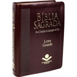 Bíblia Sagrada Letra Grande - Couro