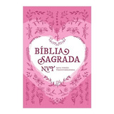 Bíblia Sagrada Nvt Coração Rosa Capa