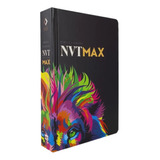 Bíblia Sagrada Nvt Max Capa Dura Leão Color Nova Versão Transformadora Estudo Acessível Dicionário E Concordância