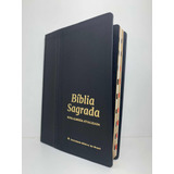 Bíblia Sagrada Slim Couro Legítimo Ampliada
