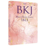 Bíblia Slim King James Bkj Fiel 1611 Ultra Fina Mãe Rosa Bkj Sagrada Evangelica Capa Luxo Premium Feminina Colorido 