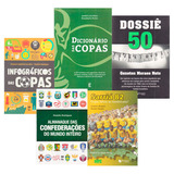 Biblioteca Copa Do Mundo Futebol Kit 5 Livros Copa 1950 1982