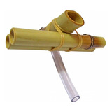 Bica De Bambu Para Fonte De Água G 21 Cm
