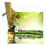 Bica De Bambu Para Fonte De Água M 15 Cm
