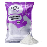 Bicarbonato De Sódio 100% Puro 2kg - P&p