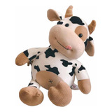 Bicho De Pelúcia Fazenda Vaca Vaquinha Macia Presente