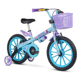 Bicicleta 16 Infantil Frozen Com Rodinhas