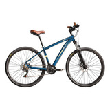 Bicicleta 29 Blitz Gavea Urbana Full Shimano 21v Freio Disco Cor Azul-petróleo Tamanho Do Quadro 15