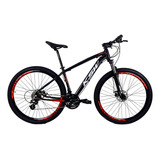 Bicicleta 29 Ksw Xlt Hidraulico + Altus 24v + Trava Cor Preto/vermelho Tamanho Do Quadro 17