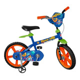 Bicicleta Aro 14 Power Game Azul - Bandeirante 3029
