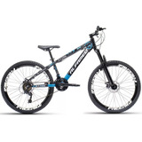 Bicicleta Aro 26 Alfameq Atake 21 Marchas Freio Disco