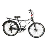 Bicicleta Aro 26 Calil Barra Forte 6v Freio Disco Suspensão 