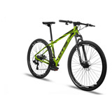 Bicicleta Aro 29 Cambios Shimano 21 Marchas Freio A Disco Cor Gts Rdx - Verde/preto Tamanho Do Quadro 21